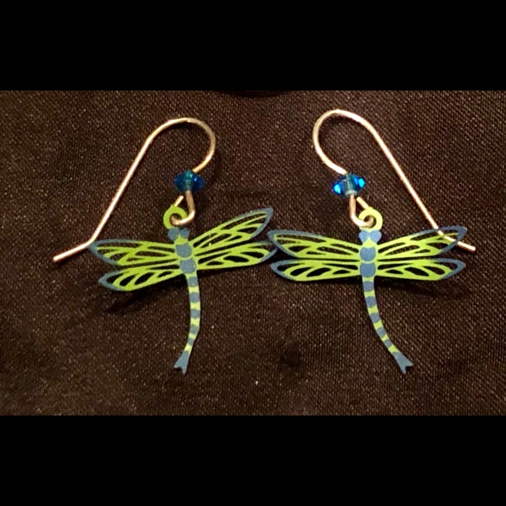 Dragonfly earrings